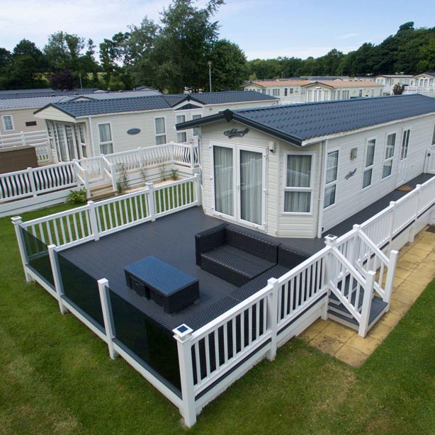 UPVC Caravan Decking