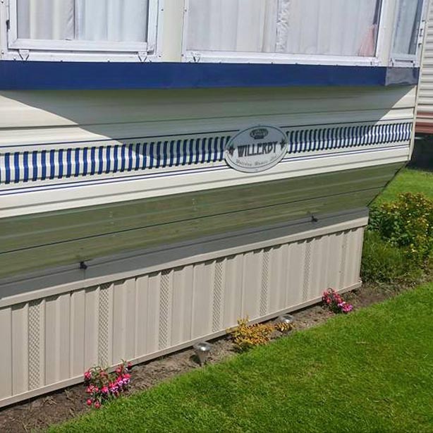 UPVC Caravan Skirting Systems